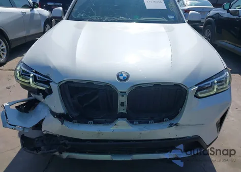 2022 BMW X3 Sdrive30I из США, поврежденный, VIN 5UX43DP07N9K45496